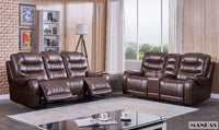 Leather Electric Recliner Sofa Theater Power Reclining Couch Living Room Cinema Sofas Seating Room Furniture