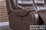 Leather Electric Recliner Sofa Theater Power Reclining Couch Living Room Cinema Sofas Seating Room Furniture