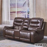 Leather Electric Recliner Sofa Theater Power Reclining Couch Living Room Cinema Sofas Seating Room Furniture