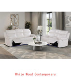 Reclining Sofa Set with LED Lights – Sofa, Loveseat & Recliner
