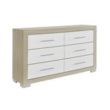 Natural White King Bedroom Set  Furniture Bedroom Décor