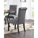 1 Classic Dining Table & 4x Side Chairs,Round Table, Chair