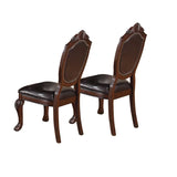 1 Classic Dining Table & 4x Side Chairs,Round Table, Chair