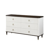 5-Pc Bed Set (Eastern King Bed, Dresser, Chest, Mirror, Nightstand) - Complete Bedroom Furniture