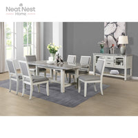 dining table set 6 chairs,Kitchen Table Set with Upholstered Side Chair furniture home