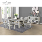 dining table set 6 chairs,Kitchen Table Set with Upholstered Side Chair furniture home