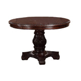 1 Classic Dining Table & 4x Side Chairs,Round Table, Chair