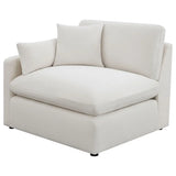 Ivory 5-Piece Modular Sectional Sofa