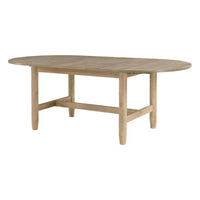 Elegant Luxury 5-Piece Dining Set with Natural Finish Oval Table and 4 Beige Upholstered Side Chairs