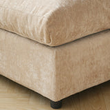 Sectional Sofas Modern Cloud Couch Chenille L-shaped Modular Sectional Sofa for Living Room 3 Seats Couch