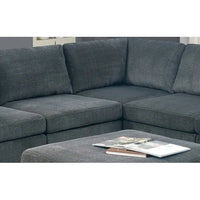 Living room furniture sofa set,6-piece set,modern sofa with segmented corners,suede,soft and comfortable