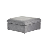 Sectional Sofa with 2 Storage Ottomans 160.6" Down Filled Comfort U Shaped Sofa