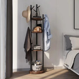 Hall Coat Rack Backpacks for Women Home and Organization Hat in Room for Clothes Hook