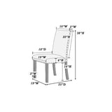 1 Classic Dining Table & 4x Side Chairs,Round Table, Chair