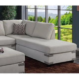 Living room furniture, mushroom chenille split soft cushion linen sofa