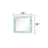 Modern Style 5 Pc King Upholstered Bedroom Set Made with Wood