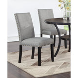 1 Classic Dining Table & 4x Side Chairs,Round Table, Chair