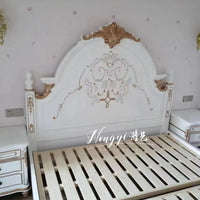 King Size Beds Headboards Comferter Letto Matrimoniale Queen Bedroom Furniture Set