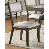 Room Furniture Dining Table w Leaf Ash Gray Large Family 8pc Dining Set 6x Side Chairs And Bench