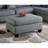 modern style3-piece living room furniture set for 6-8 people,with five pillows and three throw pillows