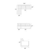 Black sofa, linen sofa lounge chair, footstool with storage function