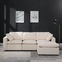 Modular Sectional Sofa Convertible U Shaped Sofa Couch Modular Sectionals with Ottomans