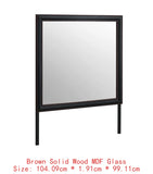 King Bedroom Set – Grey & Black Design