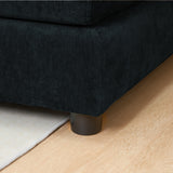 U-Shaped Sectional Cloud Sofa for Living Room, 144" Comfy Modular Couch with Movable Ottoman, Modern