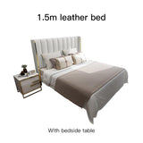Style Wood King Size And Queen Size Bed For Bedroom Furniture - Francoshouseholditems