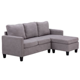 Chaise Longue Combination Sofa  Model Room Sofa Set Livingroom