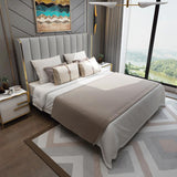 Style Wood King Size And Queen Size Bed For Bedroom Furniture - Francoshouseholditems