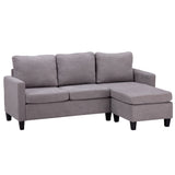 Chaise Longue Combination Sofa  Model Room Sofa Set Livingroom