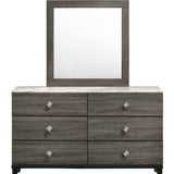 Bedroom Furniture  6-Piece Queen Size Bedroom Set. Bed, Dresser, Mirror, Chest . 2 Night Stands