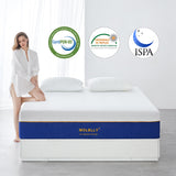 Molblly 12 inch Cooling-Gel Memory Foam Mattress Bed - Francoshouseholditems