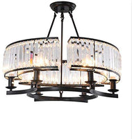 Ceiling Light American Rual Countryside Crystal Chandeliers for Living Room,Cafe, Dining Room - Francoshouseholditems