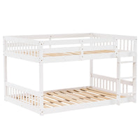 Short Bunk Bed Vertical Bed Head 47.5 "H High and Low bed Bunk Bed Strong Sturdy Frame for Adults Kid - Francoshouseholditems
