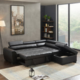 Sofa Sectional Sofa Bed for Living Room Sleeper Sofa Set Modern L Shaped Comfortable Large Sofa Leisure Soft Couch - Francoshouseholditems