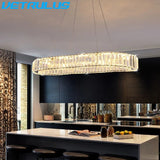 Pendant Lights Fixtures Home Lighting Chrome Lustre Ceiling Chandeliers For Living Room Decor - Francoshouseholditems