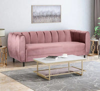 3 Seater Sofa Upholstered Soft Comfortable Sofa with Wooden Feet for Living Room 30.00&quot; D x 83.25&quot; W x 30.25&quot; H - Francoshouseholditems